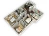 Ironwood Apartments The Murrieta 3D Floor Plan Ironwood Apartments The Murrieta 3D Floor Plan
